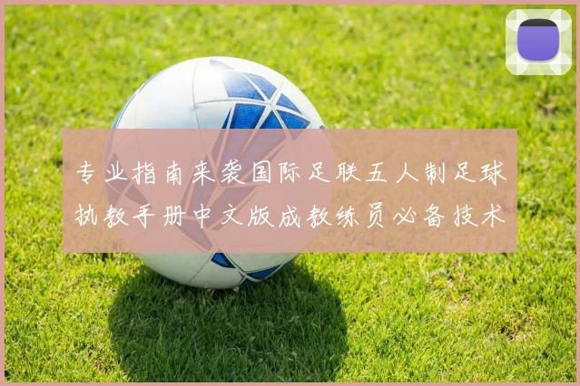 专业指南来袭国际足联五人制足球执教手册中文版成教练员必备技术发展资料